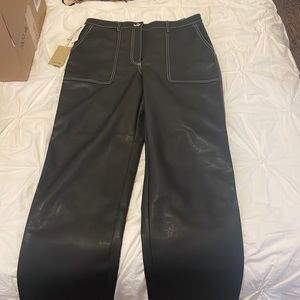 Aritzia Leather Pants Never Worn with Tags